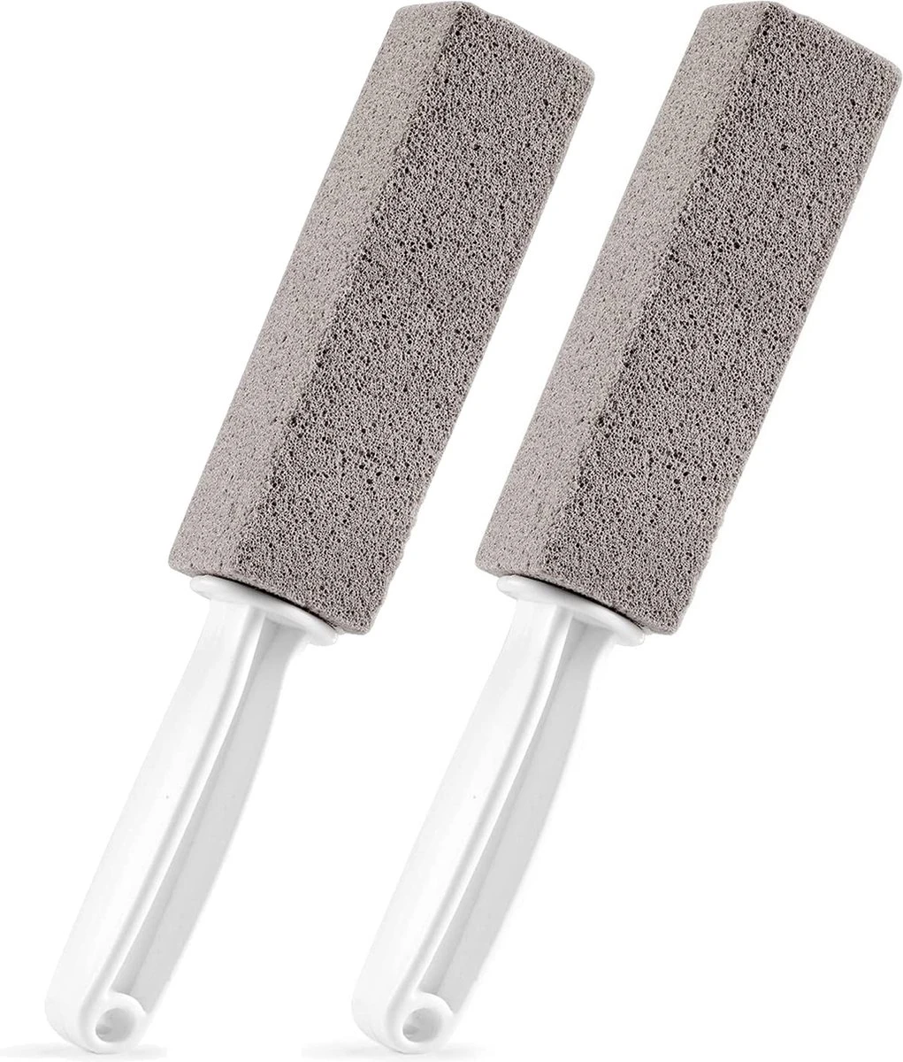 YONO Puimsteen Voor WC Schoonnmaken - Toilet Reiniging Ontkalken - Pumice Stone Toiletblok - 2 Stuks 1 YONO Puimsteen Voor WC Schoonnmaken - Toilet Reiniging Ontkalken - Pumice Stone Toiletblok - 2 Stuks