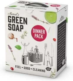 Marcel's Green Soap Dinner Pack - 1 X 1 Box -HG Schoonmaak Verkoop 1087x1200 1