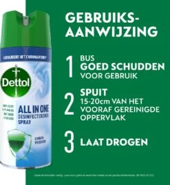 Dettol All In One Disinfectant Spray Linen - 400ml -HG Schoonmaak Verkoop 1108x1200