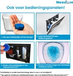 Needum Toiletblokjes Voor Inbouwreservoirs - WC Blokjes - Toiletblokken In Een Voordeelverpakking - 12 Stuks -HG Schoonmaak Verkoop 1155x1200 1