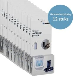 Geberit DuoFresh Sticks - 96 Stuks - Voordeelverpakking - Toilet/WC Blokjes Inbouwreservoir -HG Schoonmaak Verkoop 1163x1200