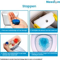 Needum Toiletblokjes Voor Inbouwreservoirs - WC Blokjes - Toiletblokken In Een Voordeelverpakking - 12 Stuks -HG Schoonmaak Verkoop 1198x1200 2