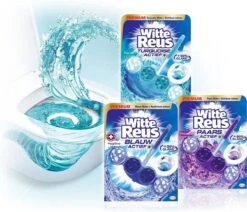 Witte Reus Paars Actief Toiletblok - Lavendel - WC Blokjes Voordeelverpakking - 10 Stuks -HG Schoonmaak Verkoop 1200x1029 1