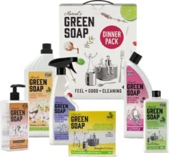 Marcel's Green Soap Dinner Pack - 1 X 1 Box -HG Schoonmaak Verkoop 1200x1116