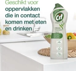 Cif CleanBoost Cream Original Schuurmiddel - 8 X 750 Ml - Voordeelverpakking 15 Cif CleanBoost Cream Original Schuurmiddel - 8 X 750 Ml - Voordeelverpakking -HG Schoonmaak Verkoop 1200x1118 2