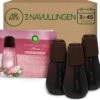Air Wick Essential Mist Automatische Luchtverfrisser - Verfrissende Pioen En Jasmijn - 3 Navullingen