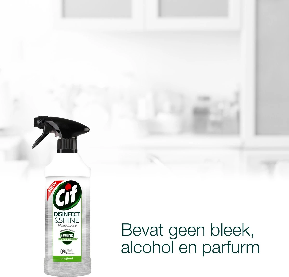 Cif Disinfect & Shine Original Desinfectie Spray - 6 X 500 Ml - Voordeelverpakking 6 Cif Disinfect & Shine Original Desinfectie Spray - 6 X 500 Ml - Voordeelverpakking - Afbeelding 6