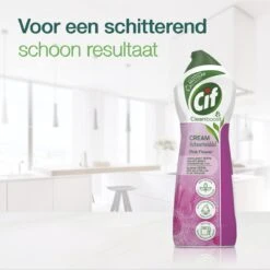 Cif CleanBoost Cream Pink Schuurmiddel - 8 X 750 Ml - Voordeelverpakking -HG Schoonmaak Verkoop 1200x1199 3