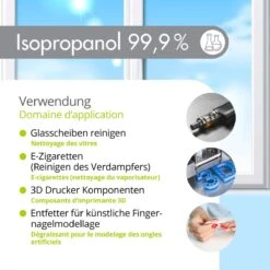 Isopropyl Alcohol - Isopropanol - IPA - Isopropyl - 99,9% Zuiver - 1000ml - Inclusief Trechter -HG Schoonmaak Verkoop 1200x1200 16