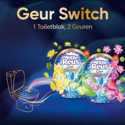 Witte Reus Toiletblok Geur Switch - Appel Waterlelie - WC Blokjes Voordeelverpakking - 10 Stuks -HG Schoonmaak Verkoop 1200x1200 329