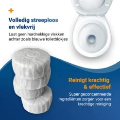 Witte Toiletblokjes Voor Inbouwreservoir Voor O.a Geberit En Grohe - 25 Stuks - Met Lavendel - Vlekvrij - Stortbakblokjes -HG Schoonmaak Verkoop 1200x1200 356