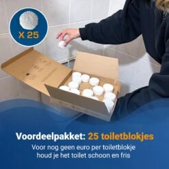Witte Toiletblokjes Voor Inbouwreservoir Voor O.a Geberit En Grohe - 25 Stuks - Met Lavendel - Vlekvrij - Stortbakblokjes -HG Schoonmaak Verkoop 1200x1200 358
