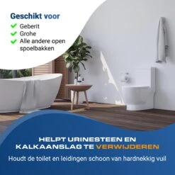 Witte Toiletblokjes Voor Inbouwreservoir Voor O.a Geberit En Grohe - 25 Stuks - Met Lavendel - Vlekvrij - Stortbakblokjes -HG Schoonmaak Verkoop 1200x1200 359