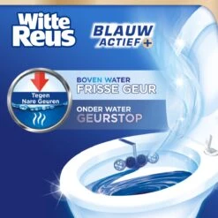 Witte Reus Blauw Actief Toiletblok - Hygiene - WC Blokjes Voordeelverpakking - 10 Stuks -HG Schoonmaak Verkoop 1200x1200 371