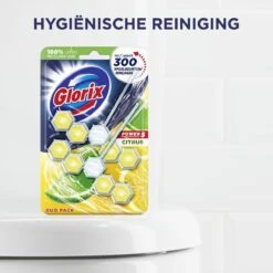 Glorix Power 5 Toiletblokken - Citroen - 7 X 2 Stuks - Voordeelverpakking 19 Glorix Power 5 Toiletblokken - Citroen - 7 X 2 Stuks - Voordeelverpakking -HG Schoonmaak Verkoop 1200x1200 394