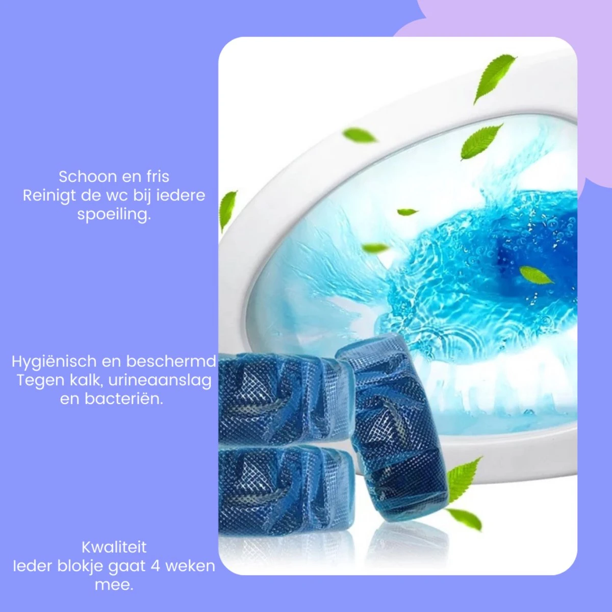 Merkloos Toiletblokjes Voor Inbouwreservoirs – WC-blokjes – Toiletblokken In Een Voordeelverpakking – 30 Stuks 2 Merkloos Toiletblokjes Voor Inbouwreservoirs – WC-blokjes – Toiletblokken In Een Voordeelverpakking – 30 Stuks - Afbeelding 2
