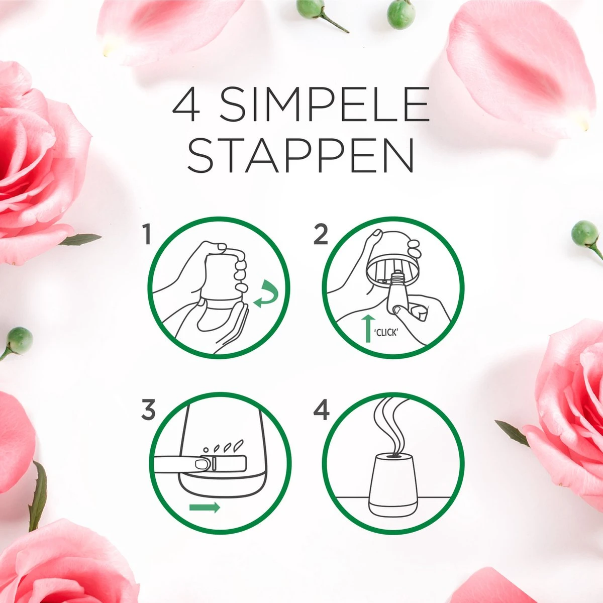 Air Wick Essential Mist Luchtverfrisser - Kalmerende Rozen - 3 Navullingen 5 Air Wick Essential Mist Luchtverfrisser - Kalmerende Rozen - 3 Navullingen - Afbeelding 5