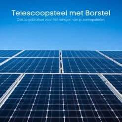 Merkloos Telescoopsteel Ramenwassen 4,6M - Met Borstel & Waterdoorvoer - Voor Ramen - Watertoevoer - Borstel -HG Schoonmaak Verkoop 1200x1200 546
