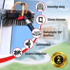Aquacopic - Telescoopsteel Set Met Borstel - 11 Meter 14 Aquacopic - Telescoopsteel Set Met Borstel - 11 Meter -HG Schoonmaak Verkoop 1200x1200 569
