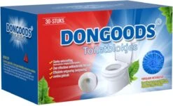 Merkloos Toiletblokjes Voor Inbouwreservoirs – WC-blokjes – Toiletblokken In Een Voordeelverpakking – 30 Stuks