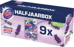 Glorix Power 5 Toiletblokken - Lavendel - 9 Stuks - Voordeelverpakking 15 Glorix Power 5 Toiletblokken - Lavendel - 9 Stuks - Voordeelverpakking -HG Schoonmaak Verkoop 1200x763