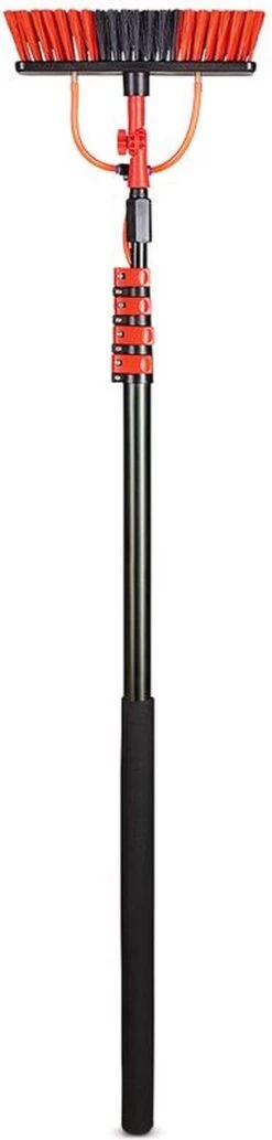 Telescoopsteel Met Borstel 6 Delige Set – Telescoop Met Borstel - Telescoopsteel Ramenwassen – Uitschuifbaar Tot 4,6 Meter - Met Zeepdispenser -HG Schoonmaak Verkoop 287x1200