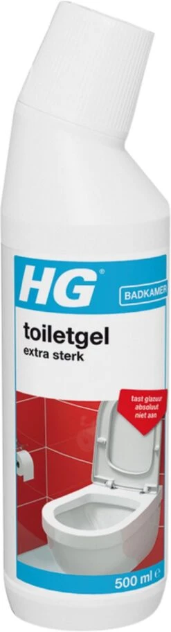 HG Toiletgel Extra Sterk - 500ml - Verwijdert De Hardnekkigste Aanslag - Tast Niet Glazuur, Roestvrijstaal En Chroom Niet Aan - Biologisch Afbreekbaar -HG Schoonmaak Verkoop 325x1200 1