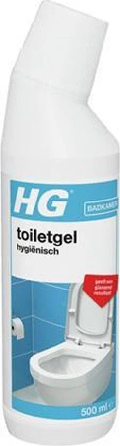 HG Toiletgel Hygiënisch - 500 Ml - Glanzend Resultaat - Krachtige Reiniger En Ontkalker -HG Schoonmaak Verkoop 325x1200 2