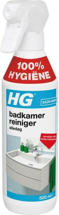 HG Badkamerreiniger Alledag - 500ml - Verwijdert Zeepresten, Huidvetten En Lichte Kalkaanslag -HG Schoonmaak Verkoop 333x1200