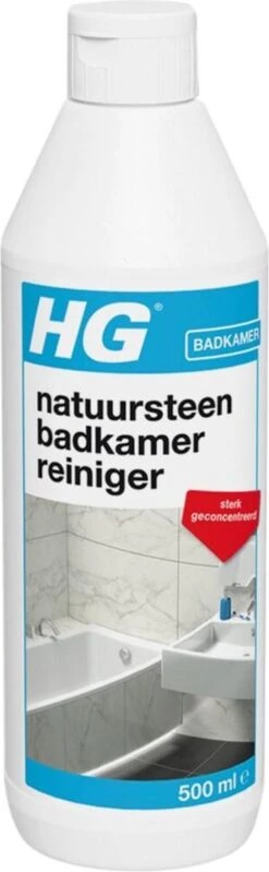 HG Natuursteen Badkamer Reiniger - 500ml - Ook Voor Marmer - Verwijdert Veilig Hardnekkig Vuil 8 HG Natuursteen Badkamer Reiniger - 500ml - Ook Voor Marmer - Verwijdert Veilig Hardnekkig Vuil -HG Schoonmaak Verkoop 371x1200