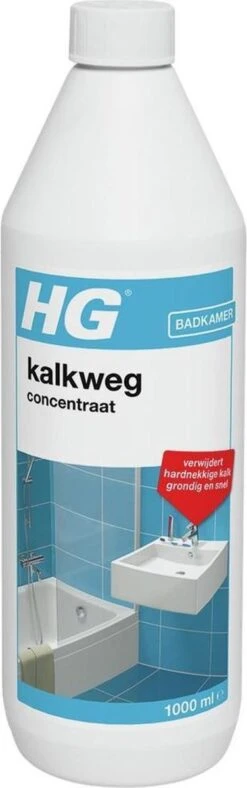 HG Kalkweg Concentraat - 1 L - Krachtige Ontkalker - Geconcentreerd -HG Schoonmaak Verkoop 376x1200 1