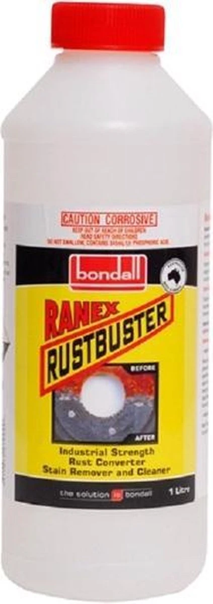 Ranex Rustbuster - Roestverwijderaar 1 Liter 2 Ranex Rustbuster - Roestverwijderaar 1 Liter - Afbeelding 2