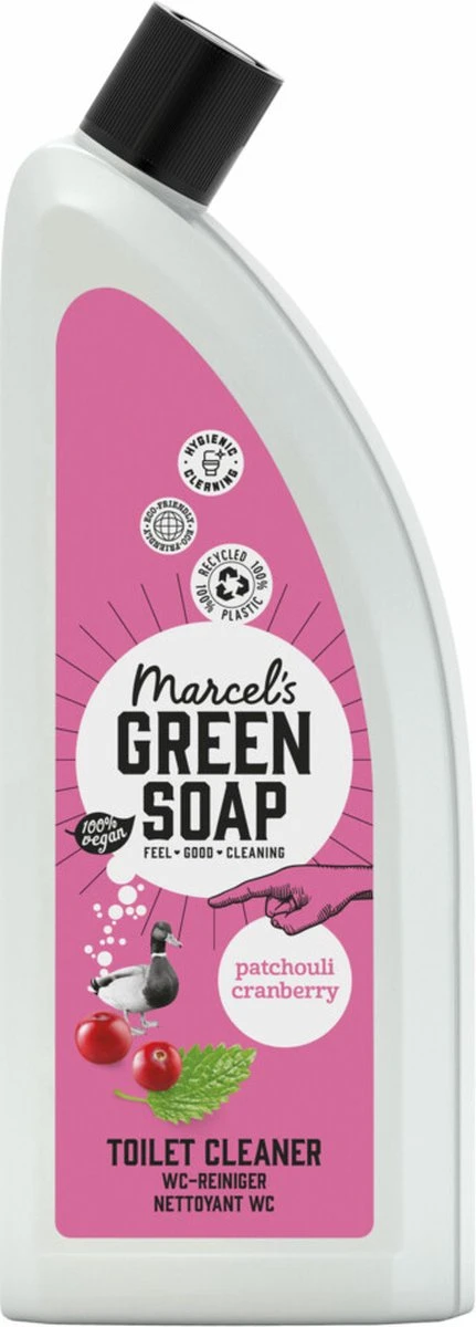 Marcel's Green Soap Toiletreiniger Patchouli & Cranberry - 750 Ml 1 Marcel's Green Soap Toiletreiniger Patchouli & Cranberry - 750 Ml