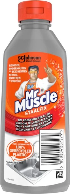 Uitgelichte producten 15 4x Mr. Muscle Staalfix 200 ML