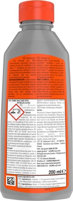Mr. Muscle - Cera-Fix Voor Keramische - Halogeen En Inductie Kookplaten - Kookplaatreiniger - 2 X 200 Ml 6 Mr. Muscle - Cera-Fix Voor Keramische - Halogeen En Inductie Kookplaten - Kookplaatreiniger - 2 X 200 Ml -HG Schoonmaak Verkoop 435x1200 4