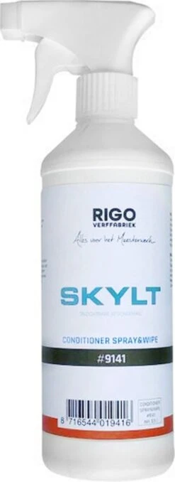 RigoStep Skylt Conditioner Spray ACTIE -HG Schoonmaak Verkoop 437x1200