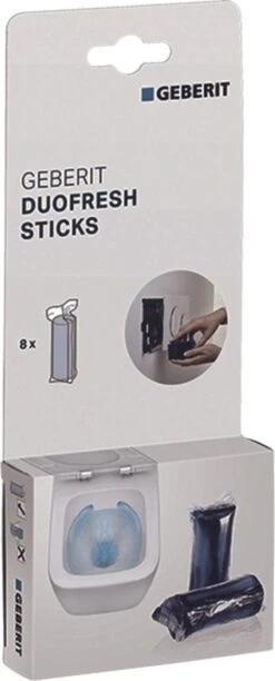 Geberit DuoFresh Sticks - 48 Stuks - Voordeelverpakking - Toilet/WC Blokjes Inbouwreservoir -HG Schoonmaak Verkoop 484x1200 1
