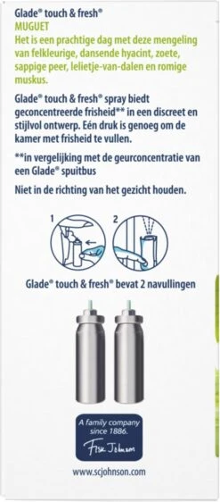 Glade By Brise Touch & Fresh Muguet Navulling - 2 Stuks 6 Glade By Brise Touch & Fresh Muguet Navulling - 2 Stuks -HG Schoonmaak Verkoop 527x1200