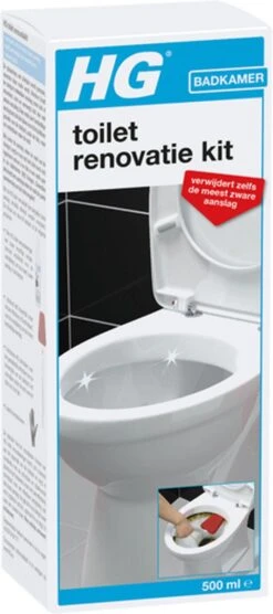 HG Toilet Renovatiekit - 500ml - Extreem Sterk - Volledige Kit -HG Schoonmaak Verkoop 533x1200 1