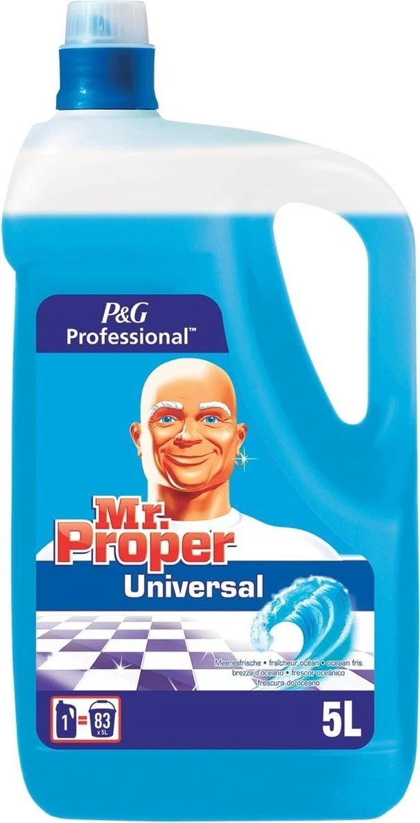 Mr Proper Allesreiniger Oceaan Fles Van 5 Liter 2 Mr Proper Allesreiniger Oceaan Fles Van 5 Liter - Afbeelding 2