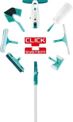 Leifheit Telescoopsteel Aluminium 145-400 Cm Click System -HG Schoonmaak Verkoop 720x1200