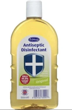 Dr Johnsons Ontsmettingsmiddel - 6 X 500ml Voordeelverpakking - Dettol Antiseptic Alternatief -HG Schoonmaak Verkoop 788x1200