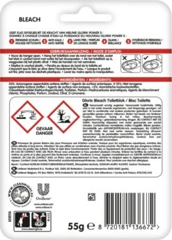 Glorix Power 5 Bleek Toiletblokken - 9 Stuks - Voordeelverpakking -HG Schoonmaak Verkoop 860x1200 2