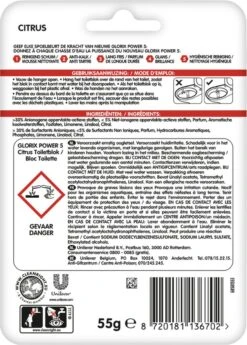Glorix Power 5 Toiletblokken - Citroen - 7 X 2 Stuks - Voordeelverpakking 25 Glorix Power 5 Toiletblokken - Citroen - 7 X 2 Stuks - Voordeelverpakking -HG Schoonmaak Verkoop 860x1200 4
