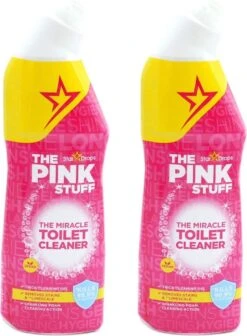 The Pink Stuff Set 6 Dlg- 2x Spray 750 Ml - 2x Toiletreinoger 750 Ml- 2x Miracle Paste 850 Gram -HG Schoonmaak Verkoop 883x1200