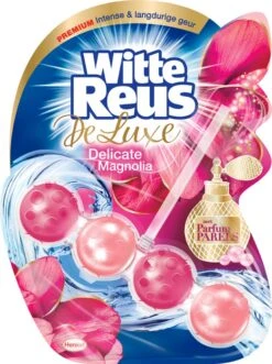 Witte Reus DeLuxe Toiletblok - Delicate Magnolia - WC Blokjes Voordeelverpakking - 10 Stuks -HG Schoonmaak Verkoop 895x1200 2