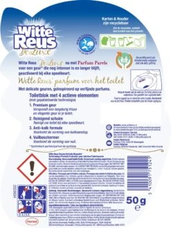 Witte Reus DeLuxe Toiletblok - Delicate Magnolia - WC Blokjes Voordeelverpakking - 10 Stuks -HG Schoonmaak Verkoop 897x1200