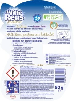 Witte Reus DeLuxe Toiletblok - Magic Moonflower - WC Blokjes Voordeelverpakking - 10 Stuks -HG Schoonmaak Verkoop 897x1200 5