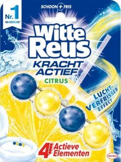 Witte Reus Kracht Actief Toiletblok - Citrus - WC Blokjes Voordeelverpakking - 10 Stuks -HG Schoonmaak Verkoop 900x1200 9