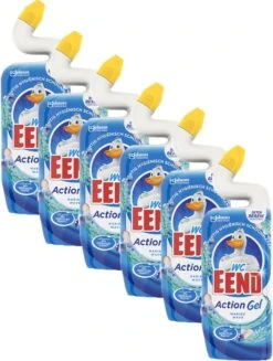 6x WC Eend Toiletreiniger Marine Wave 750 Ml -HG Schoonmaak Verkoop 907x1200